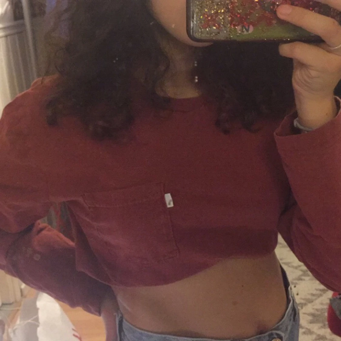 Cropped Levi’s långärmad - 90