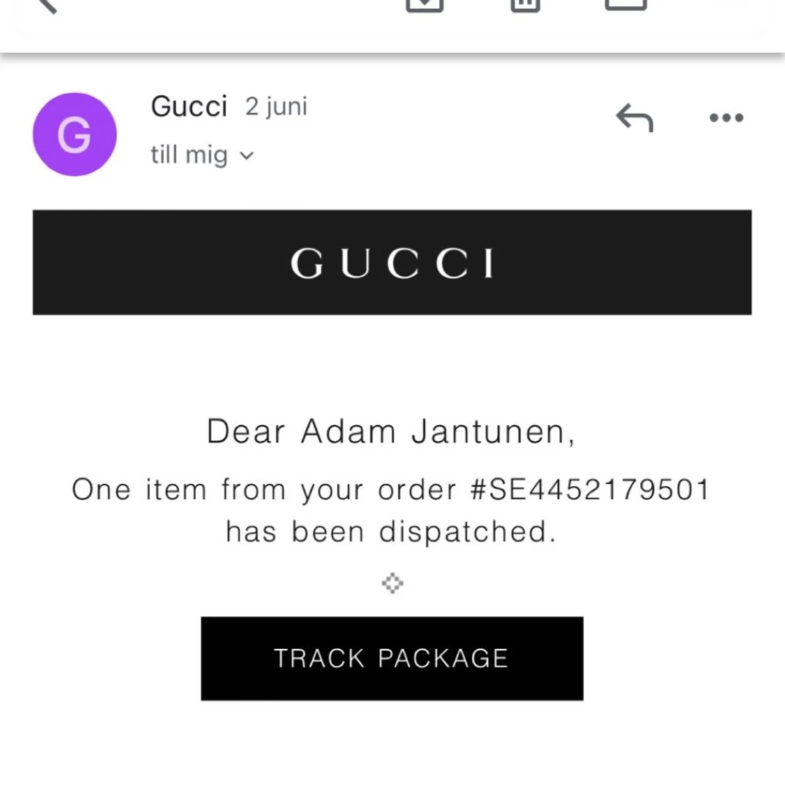 Gucci keps (äkta & storlek Small) - 91