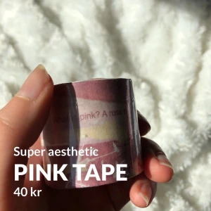 New aesthetic pink tape - Super new pink tape! Not opened and is perfect as a gift or for decorations🌸