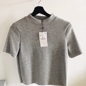 Oanvänd topp zara  - Croppad grå topp från Zara. Helt oanvänd 