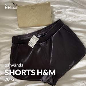 H&M shorts storlek 42, känns mer som 40  oanvänd med lapp kvar. Hämtas upp hos mig i skärholmen eller så kan jag frakta, köparen står för frakt 