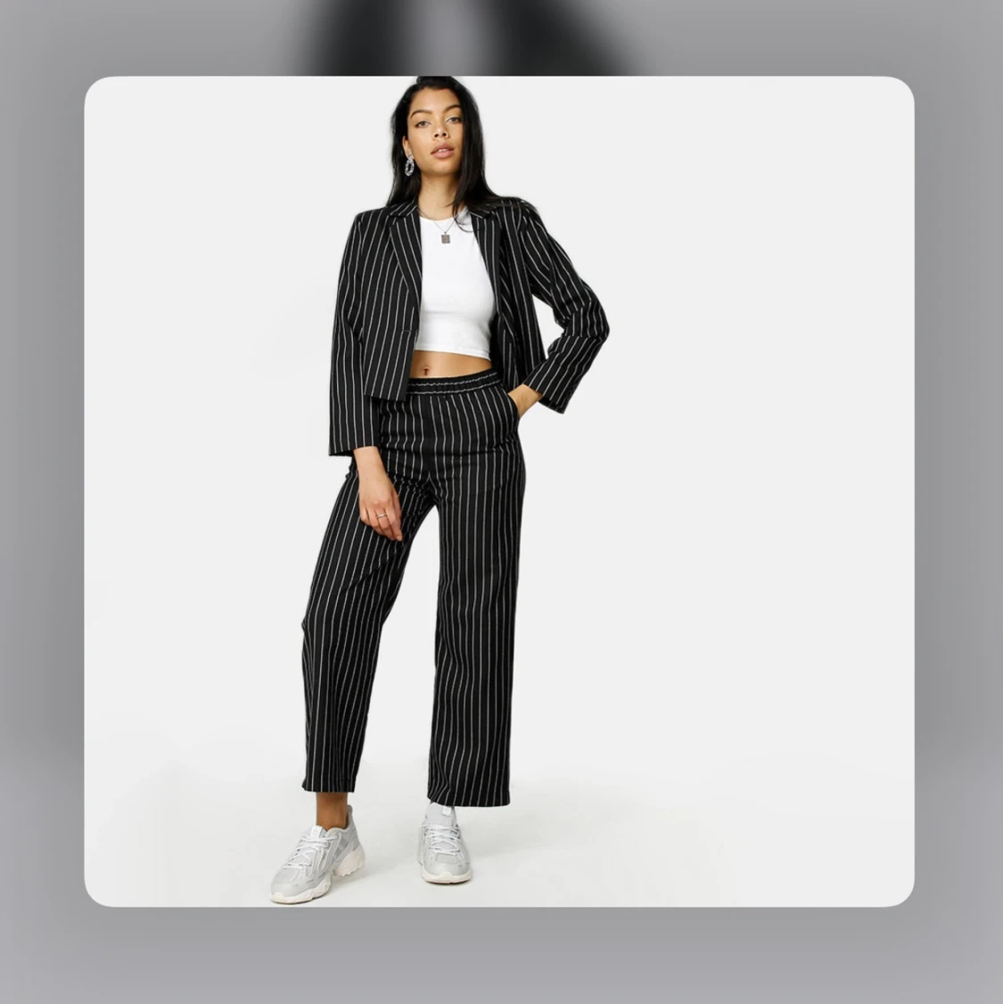 Cropped blazer & byxa - 90