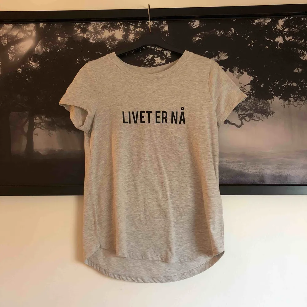 En fin grå t-shirt från den norska serien ”Skam”.  . T-shirts.