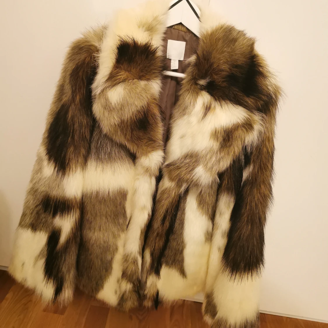 Faux fur jacka H&m 34 - 2