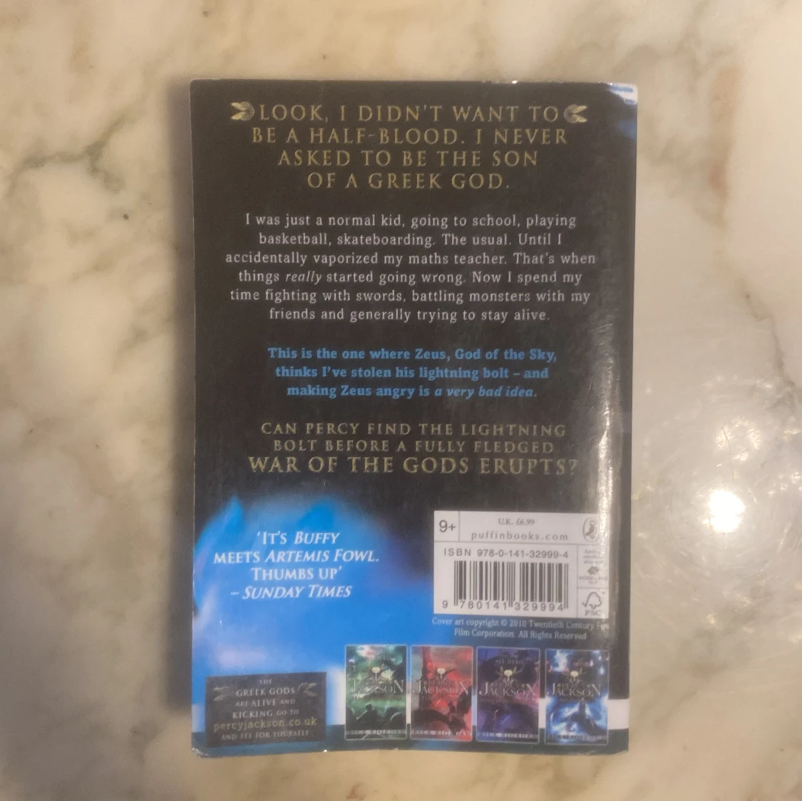 Percy Jackson and the Lightning Thief - 1