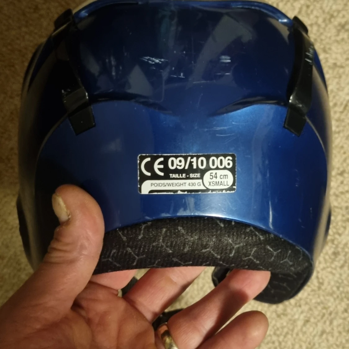 Blå barnhjälm från Cébé, XSmall - 1