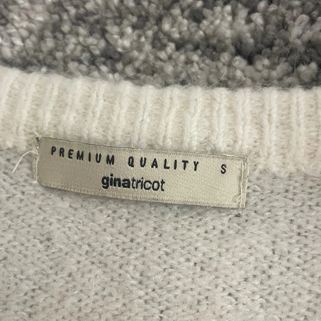 Vit kofta från Gina Tricot, S - 3