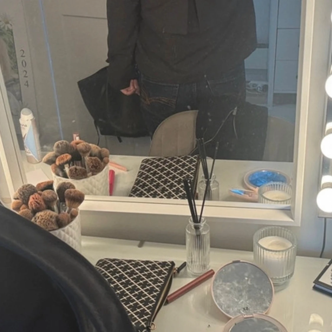 Svart trenchcoat  - 2