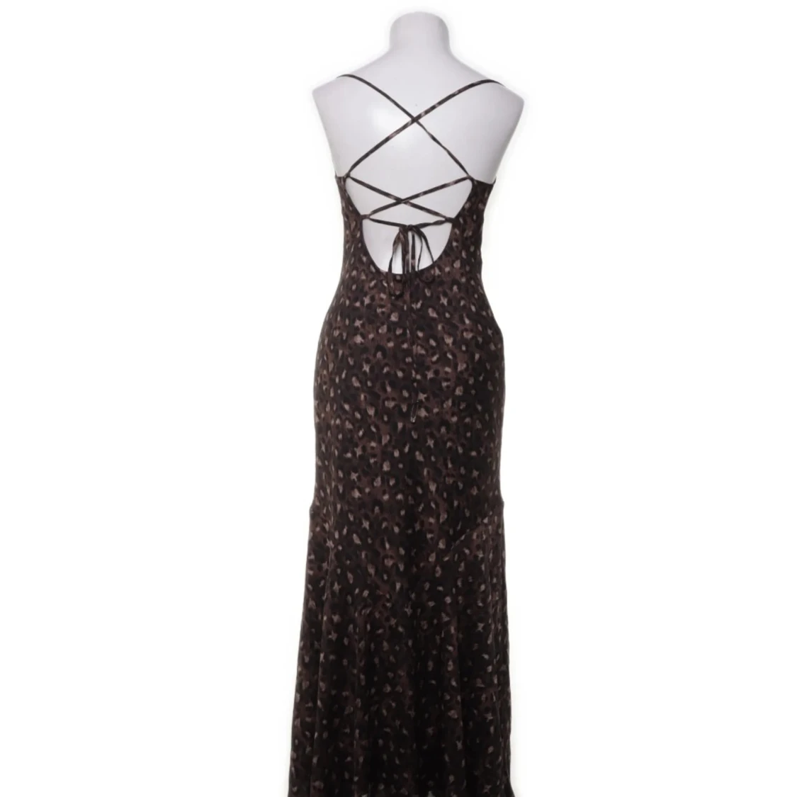 NY - Adoore Leopardmönstrad långklänning - 1