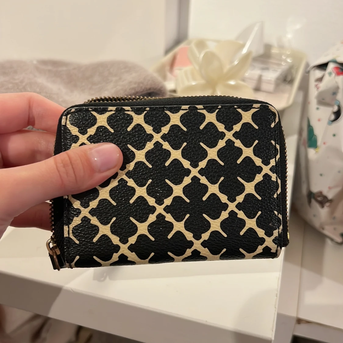 Svart och beige plånbok från By Malene Birger - 3