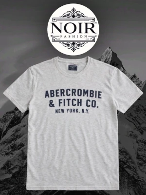 Grå Abercrombie & Fitch t-shirt - kollar intresset på denna t-shirt som passar någon 170-180