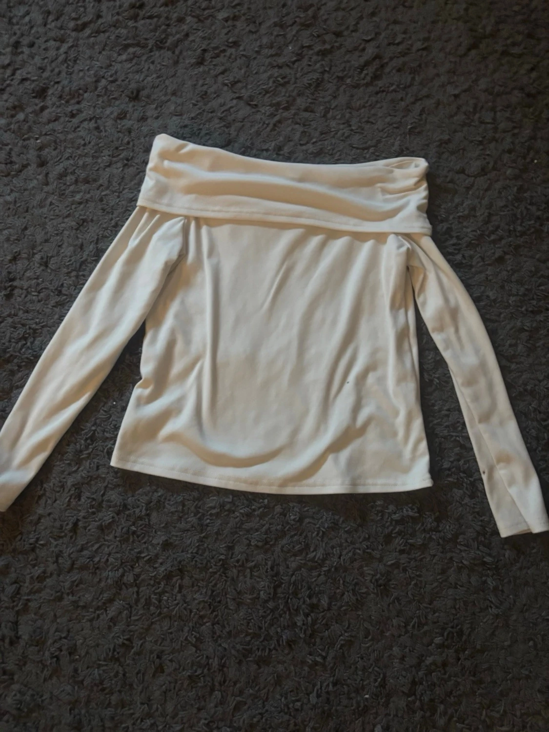 Off shoulder topp från Dazy, vit