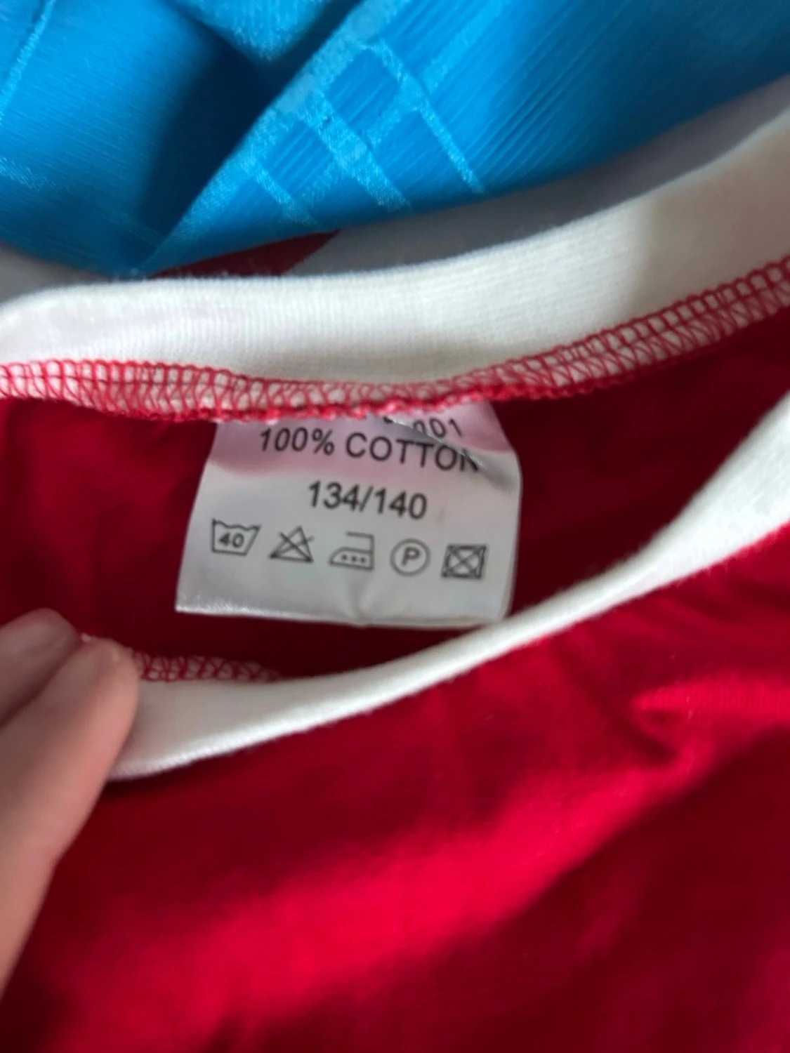 Röd tomteklänning med hjärtan - 1