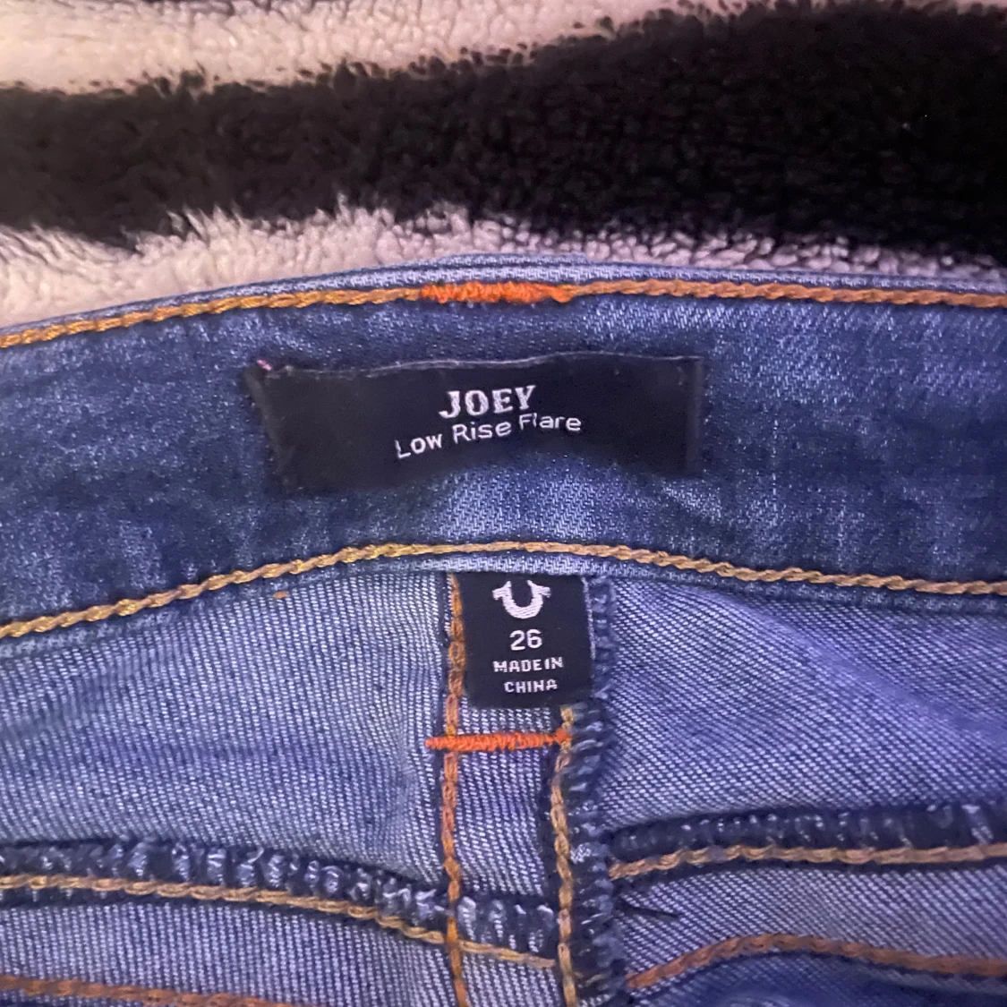 True Religion Joey Low Rise Flare Jeans - 1