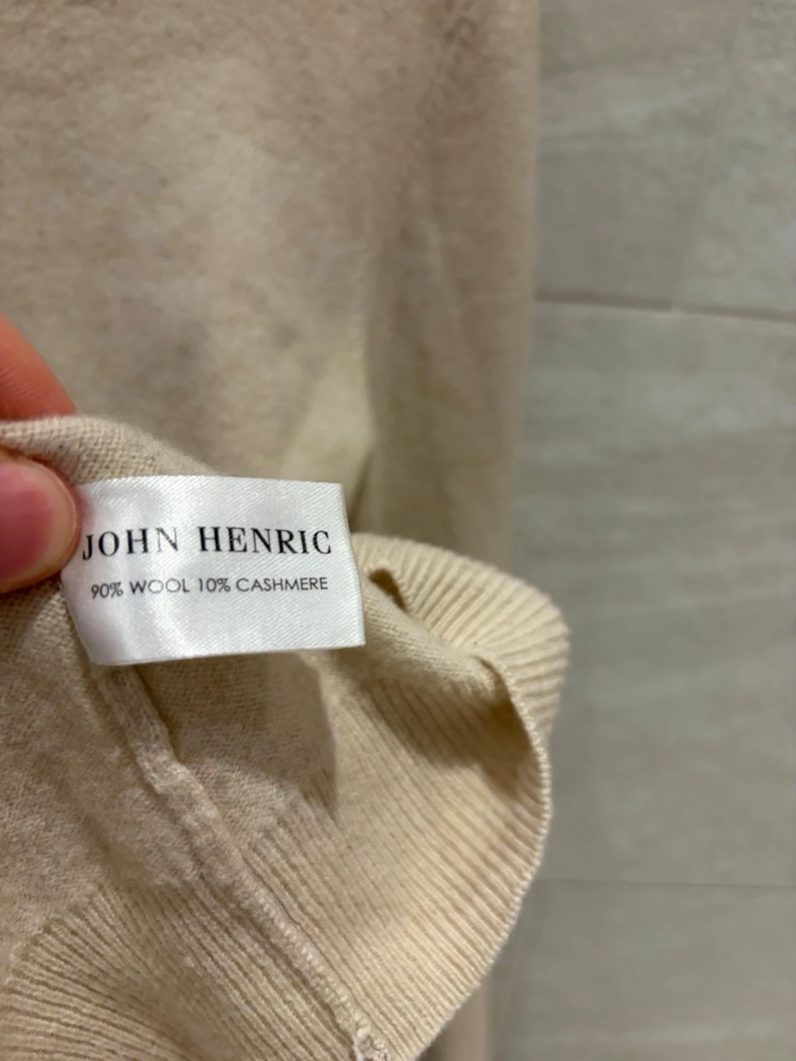 Cashmere blandad tröja från John Henric - 2