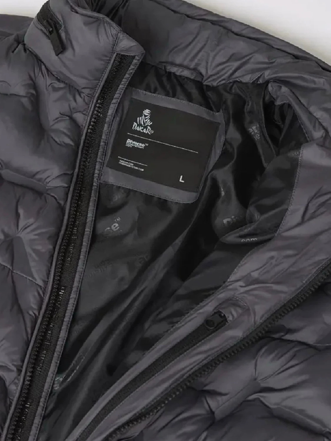 Svart pufferjacka från Dakar - 1