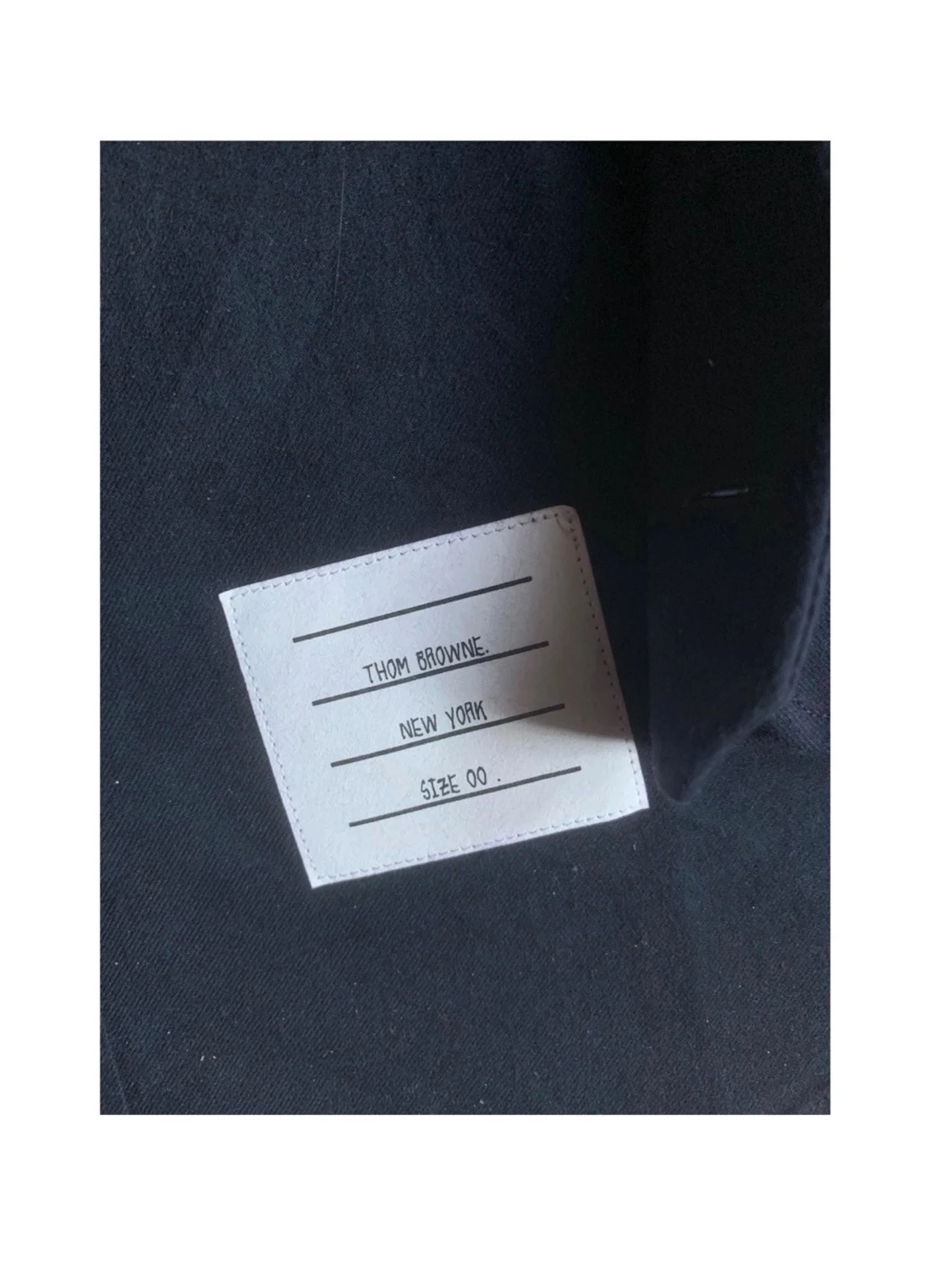 Mörkblå skjorta  Thom Browne - 2