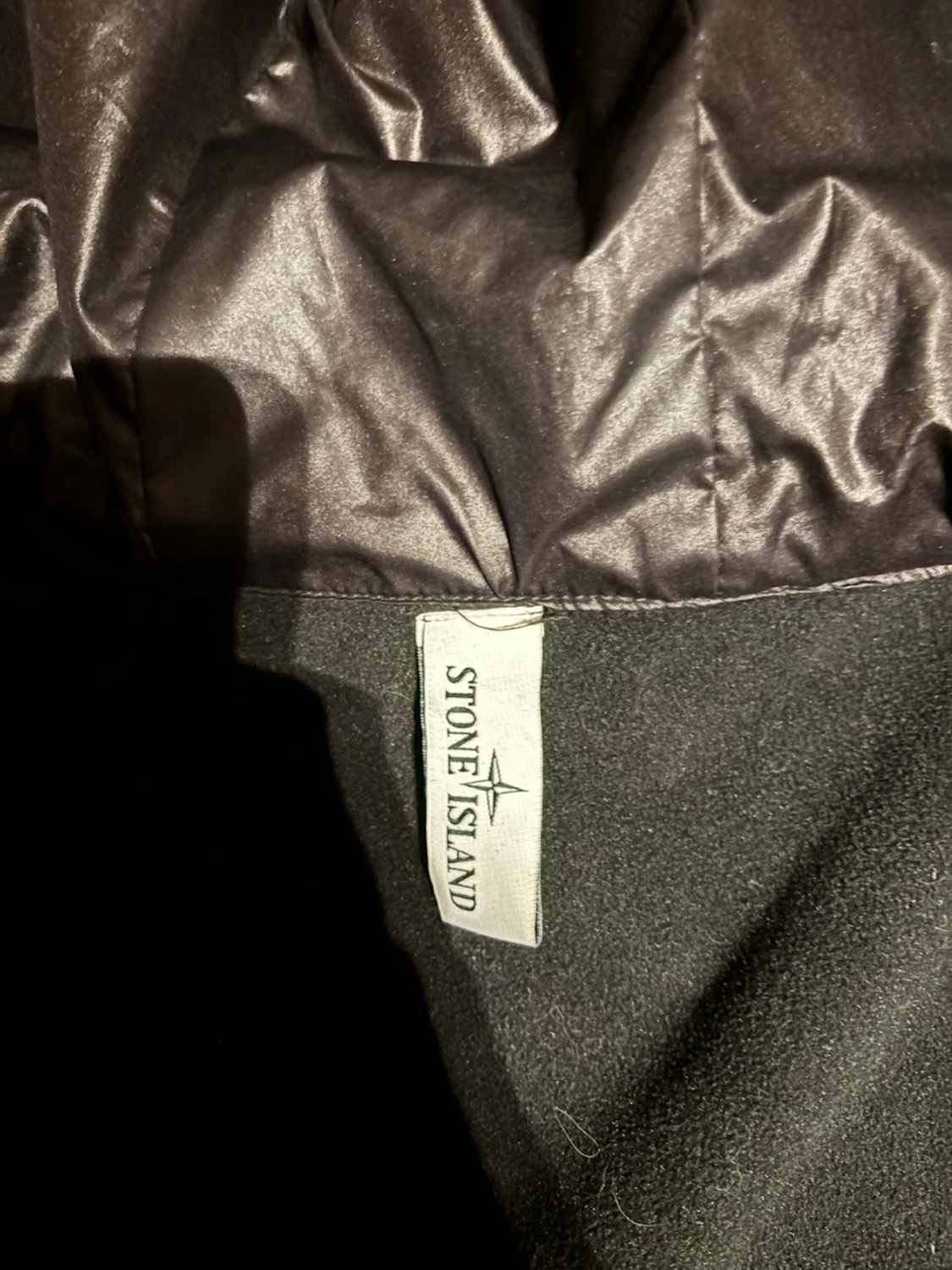 Svart vindjacka från Stone Island - 3