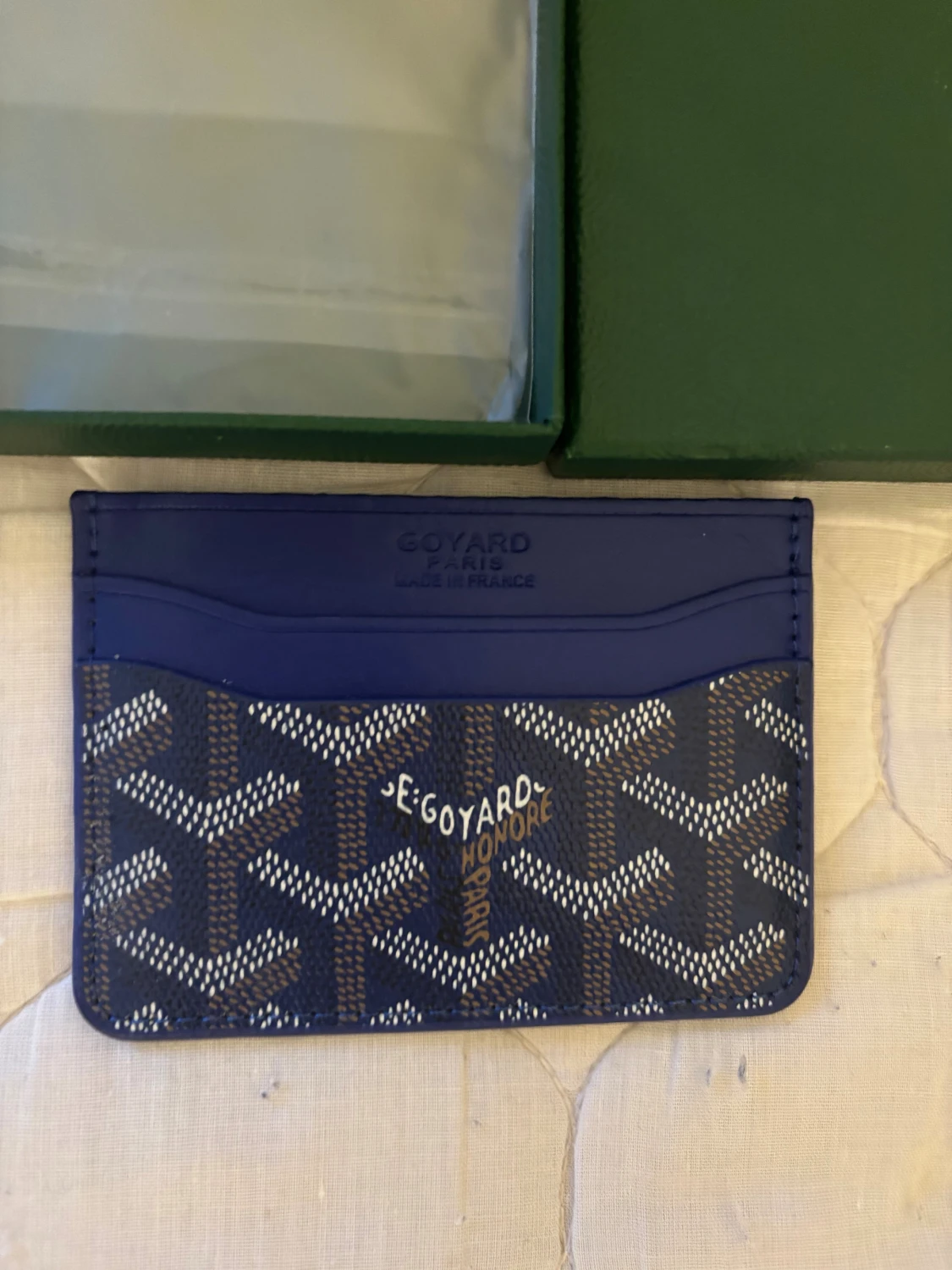 Mörkblå Go4ard plånbok - 1