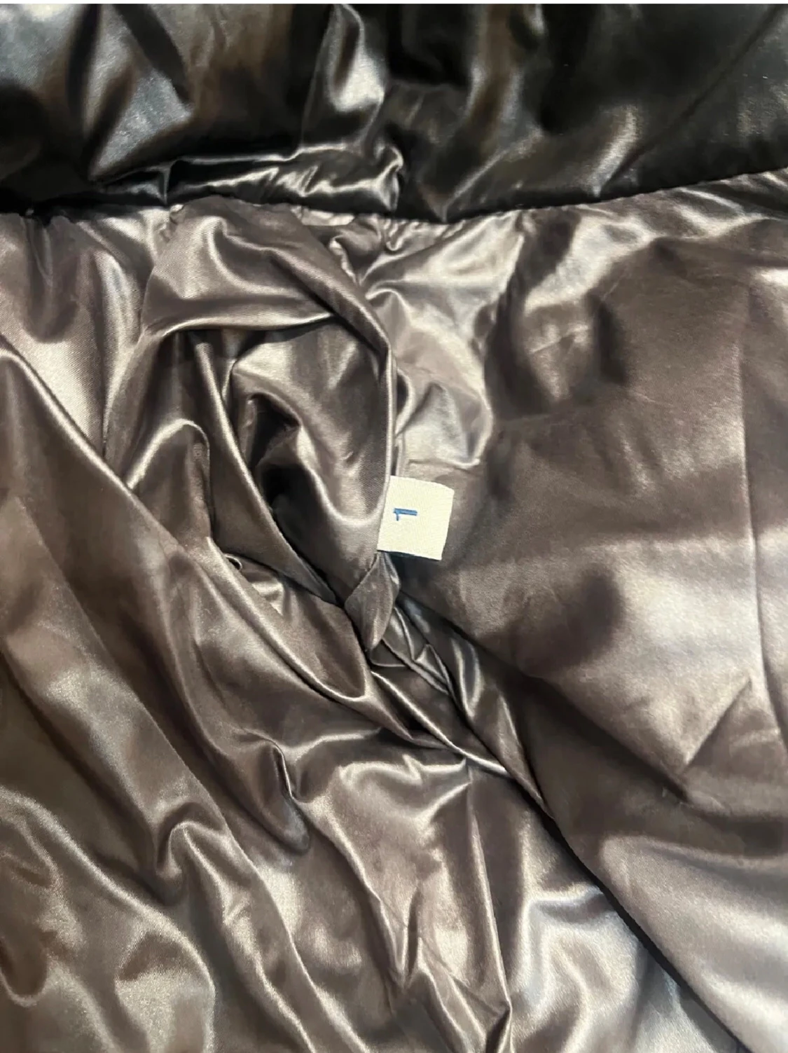 Svart Moncler dunjacka med huva - 3