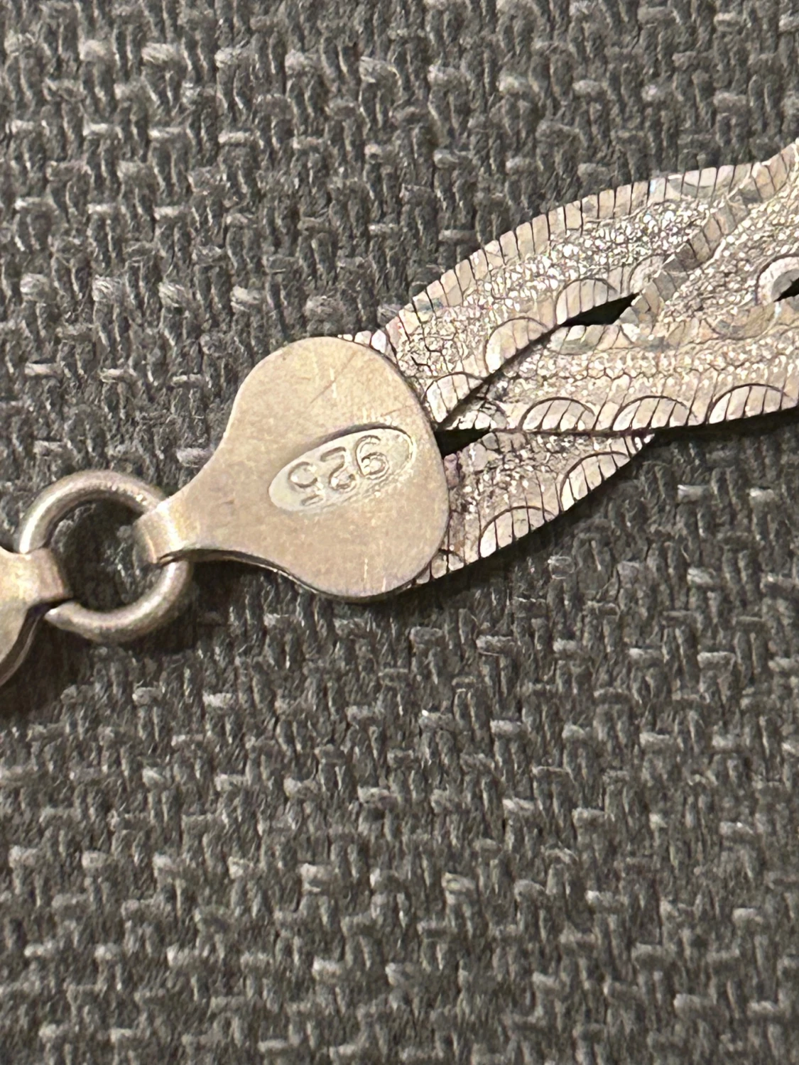 Flätat silverarmband 925 från GHA - 3