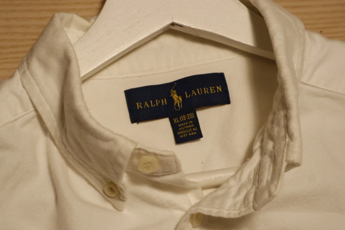Vit skjorta från Ralph Lauren M