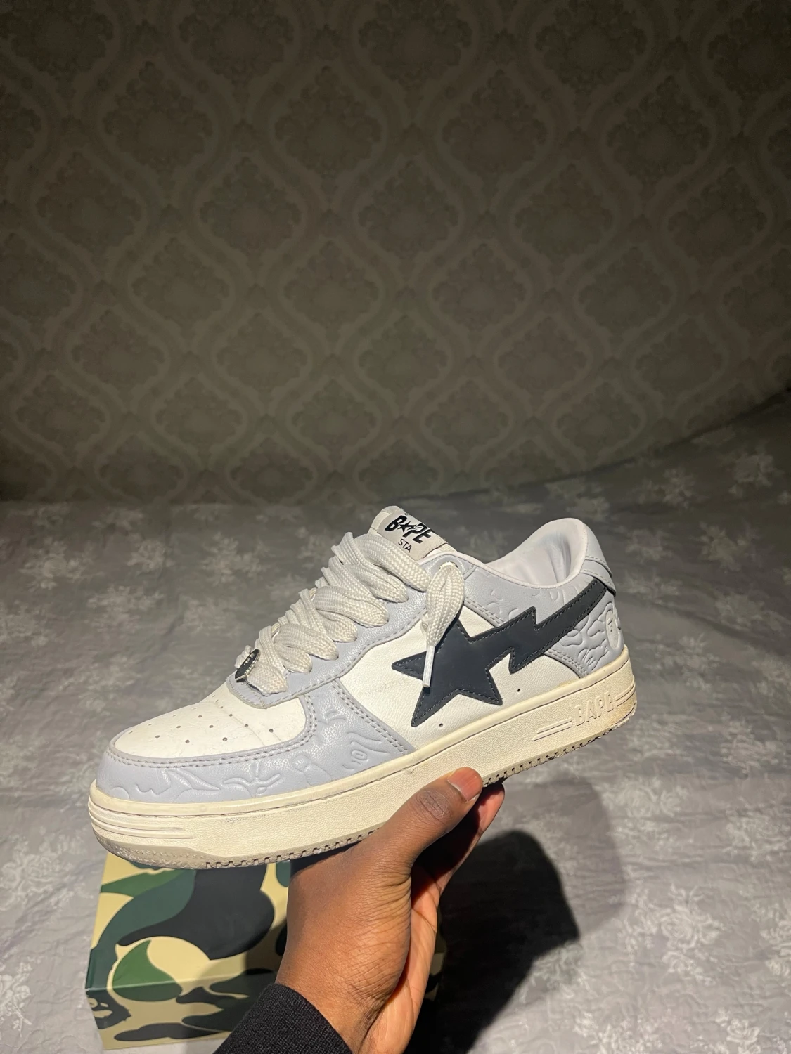 Bapesta low m2 grey
