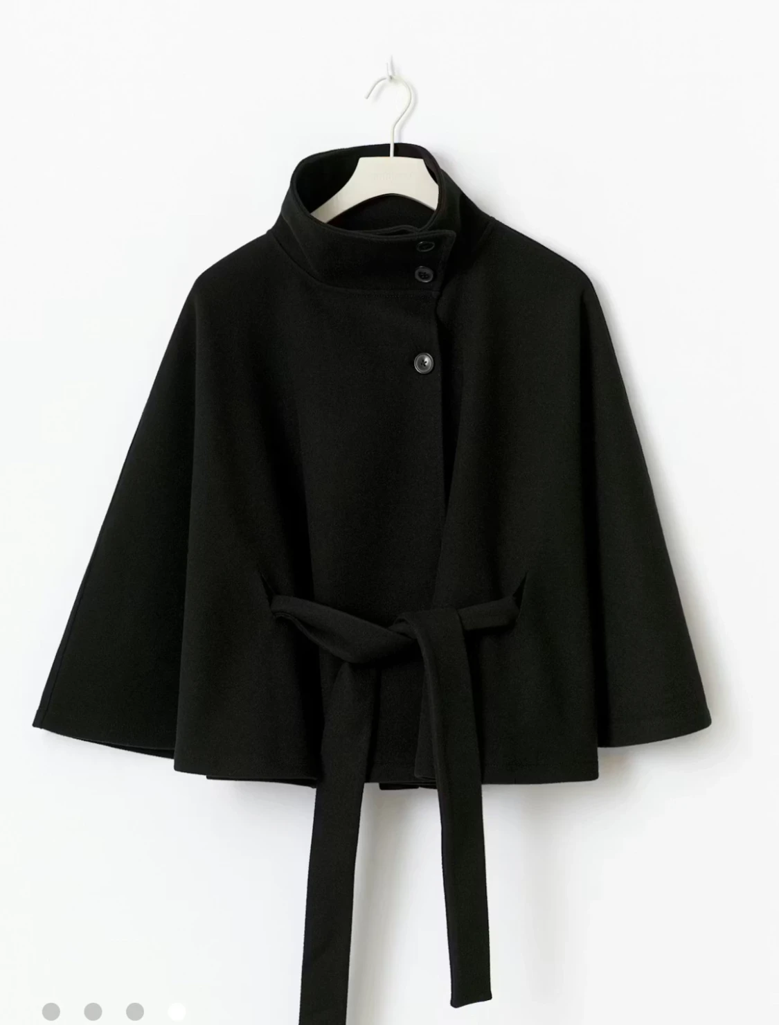 Belt cape jacket - 1