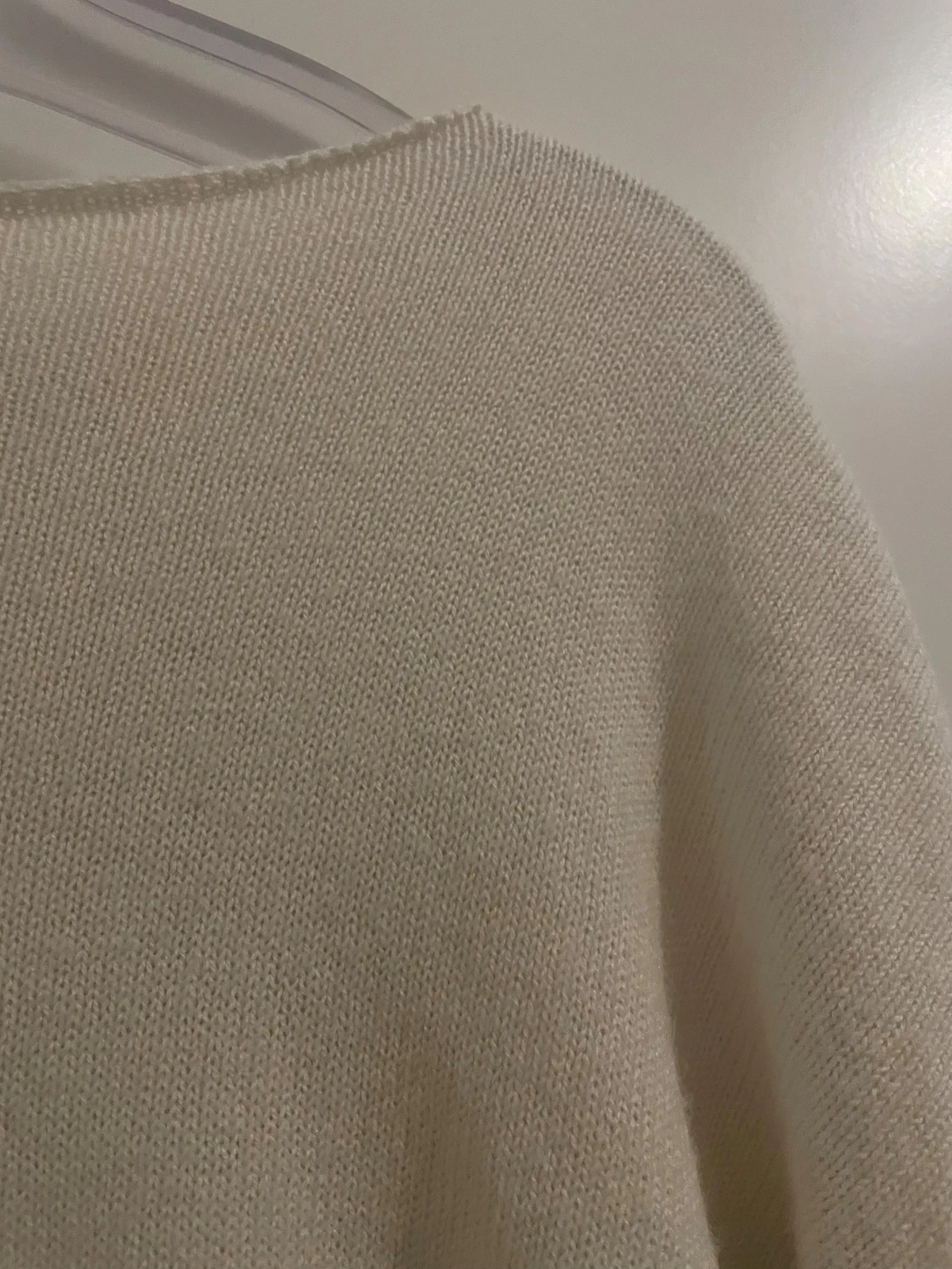 Vit stickad tröja från Zara - 1