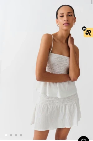 Vit kjol  - Vit kjol från Gina 