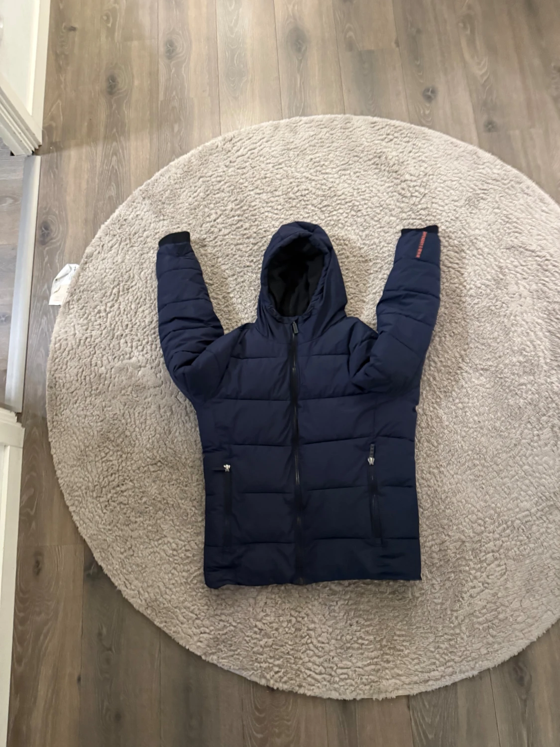 Mörkblå superdry jacka