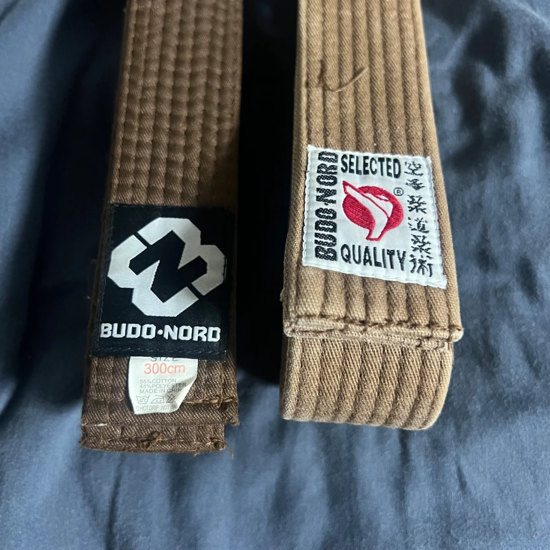 Brunt Budo-Nord bälte 300cm - 1