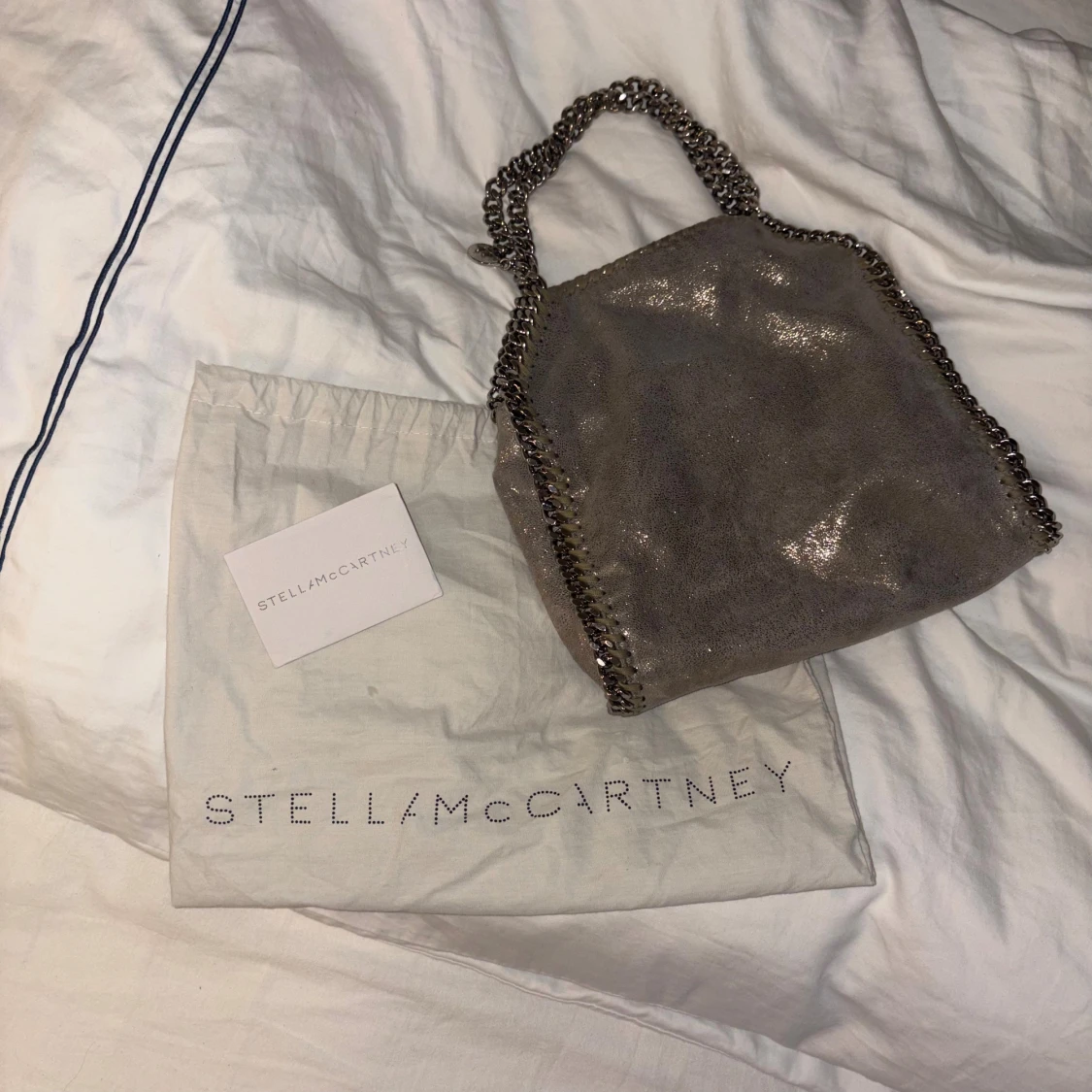 Grå axelväska Stella McCartney