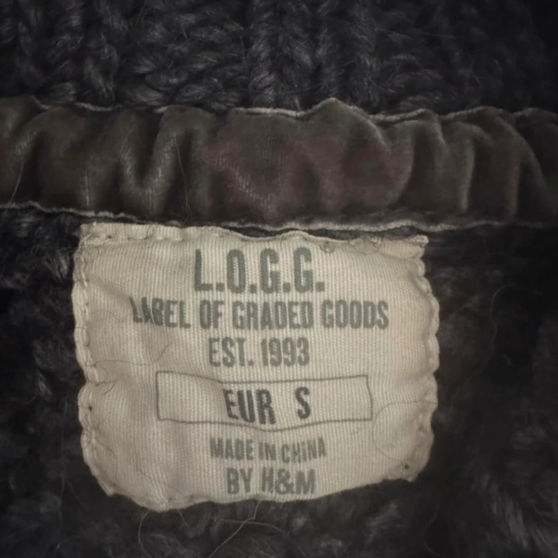 Randig stickad tröja från L.O.G.G. - 3