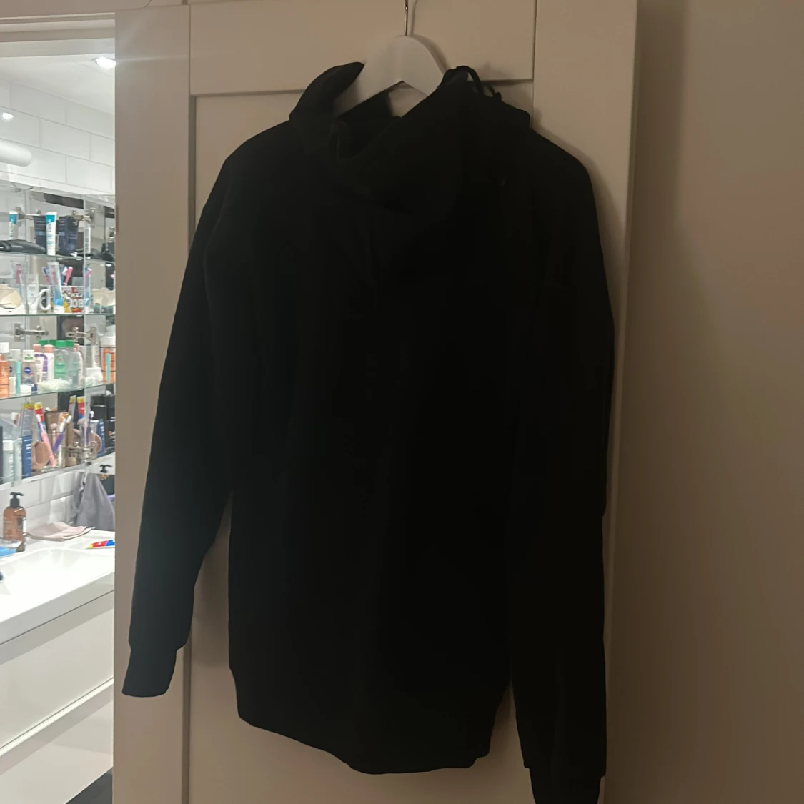 Svart Thrasher hoodie med tryck - 2