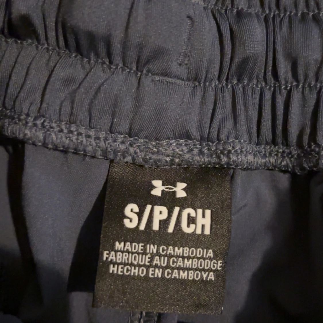 Blå träningsbyxor från Under Armour - 2