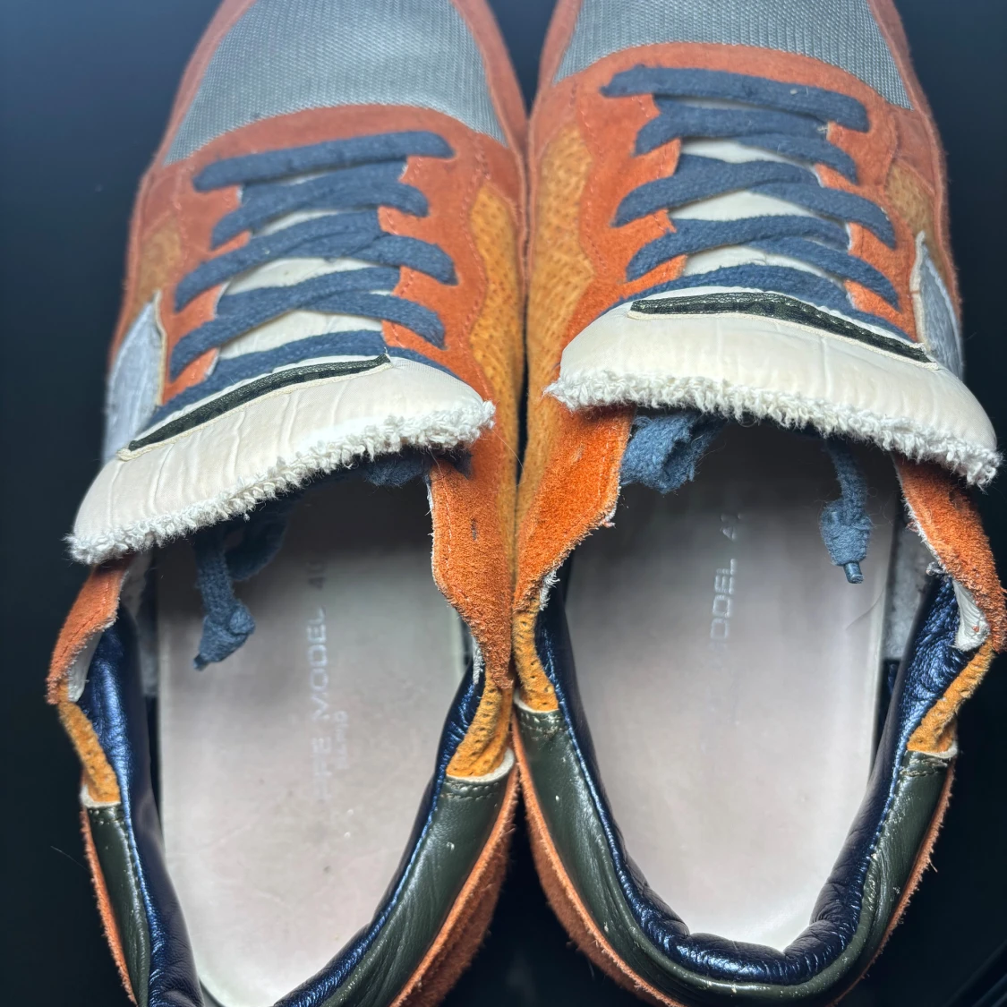 Philippe Model sneakers orange/grå - 1