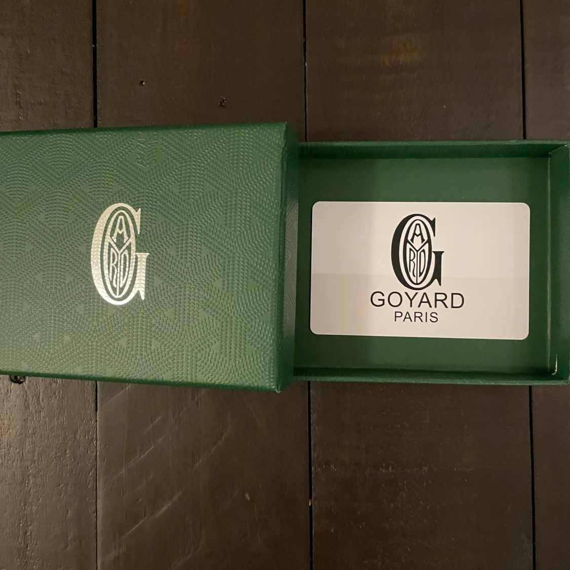 Vit korthållare - 2