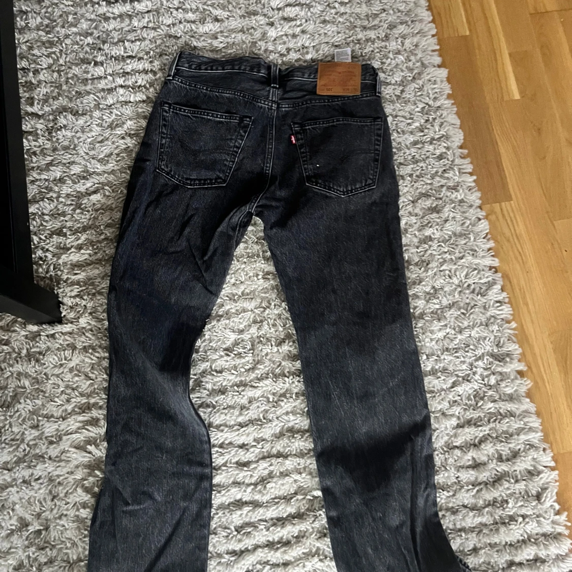 Levi's 501 Premium svarta jeans W30 L32 - 1
