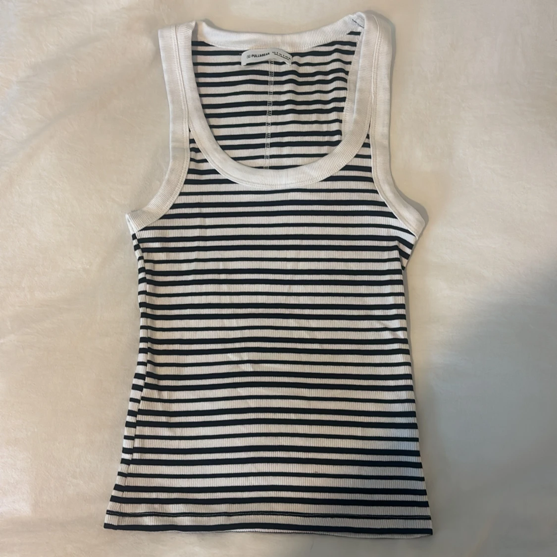 Randig ribbad linnetopp