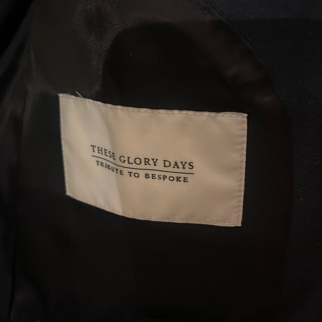 Marinblå kavaj These Glory Days - 1