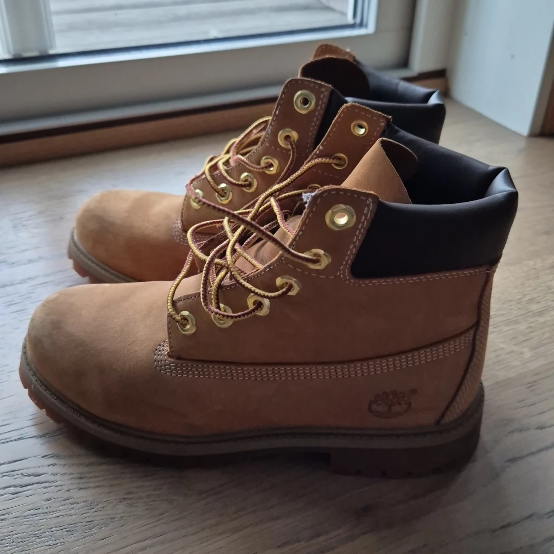 Timberland boots i brun mocka