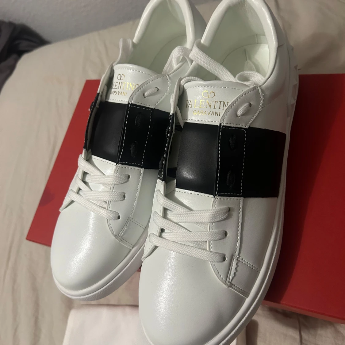 Oanvända Valentino Open Black Svarta 43 - 1