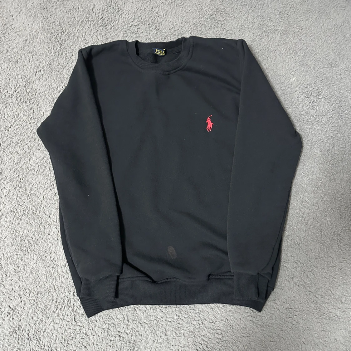 Svart sweatshirt från Polo Ralph Lauren