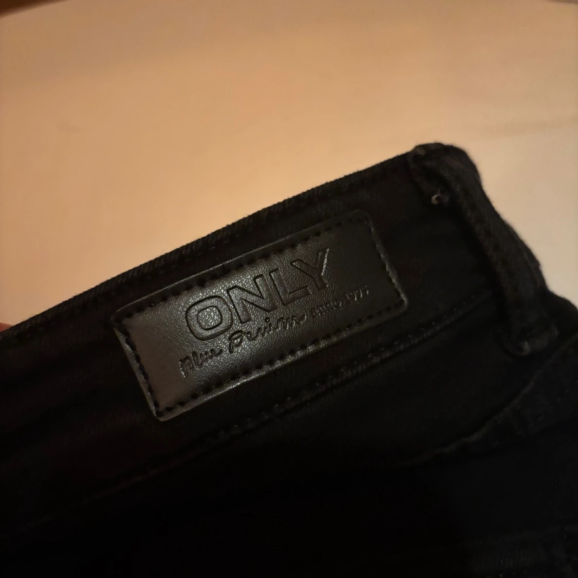 Svarta straight jeans från ONLY XS - 3