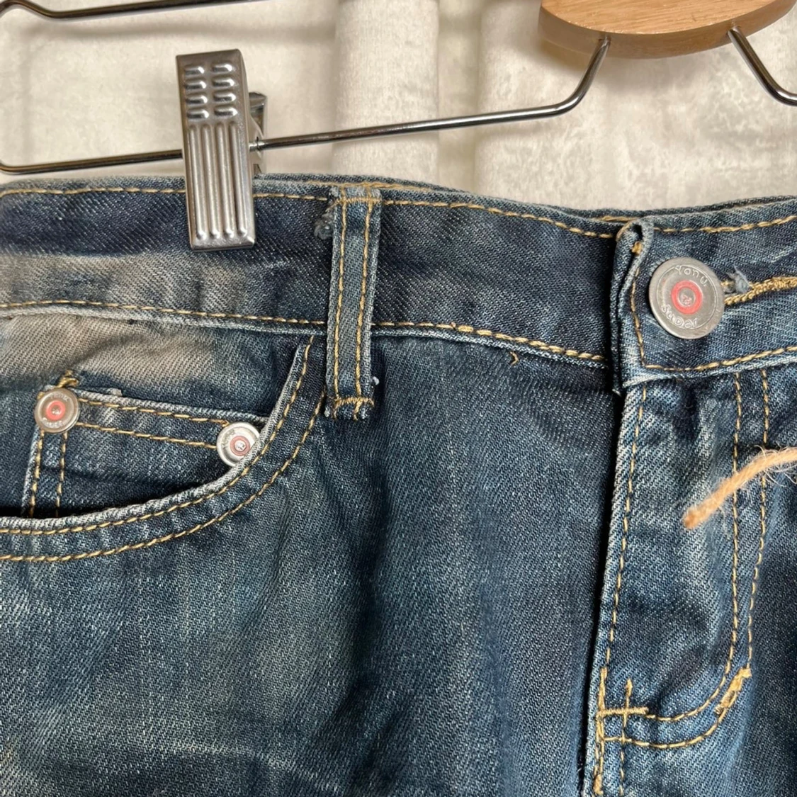 Jeanskjol med dragkedjor  - 3