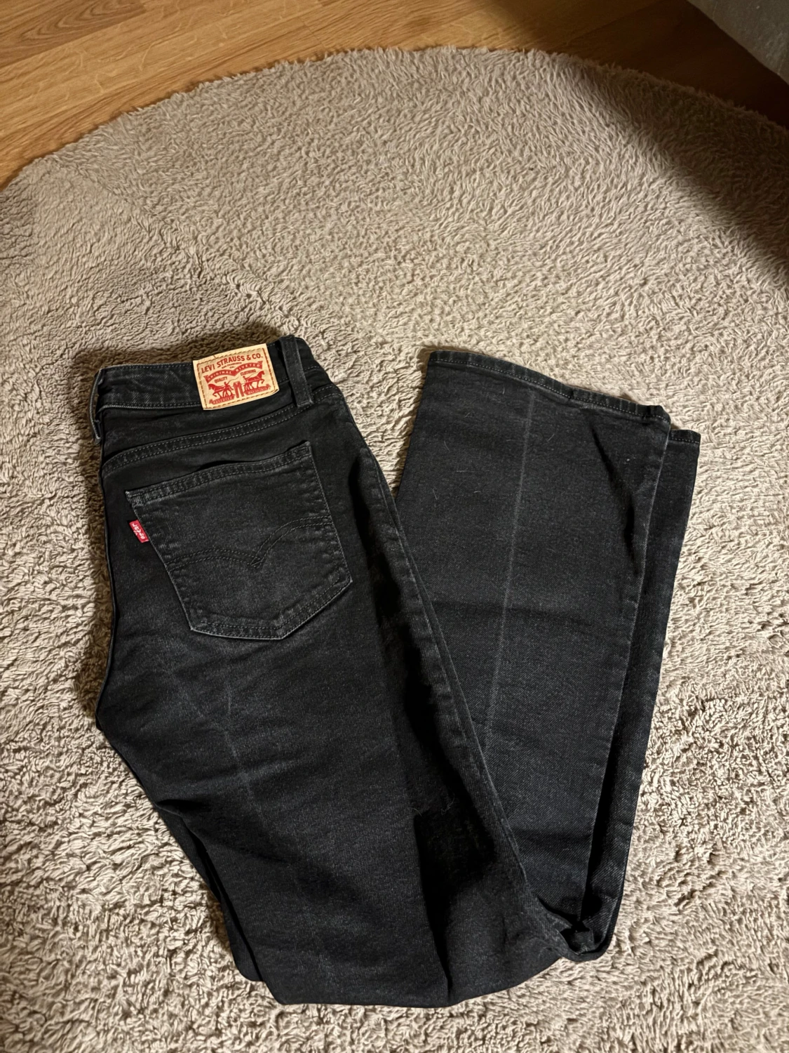 Levi's Superlow Boot svarta jeans