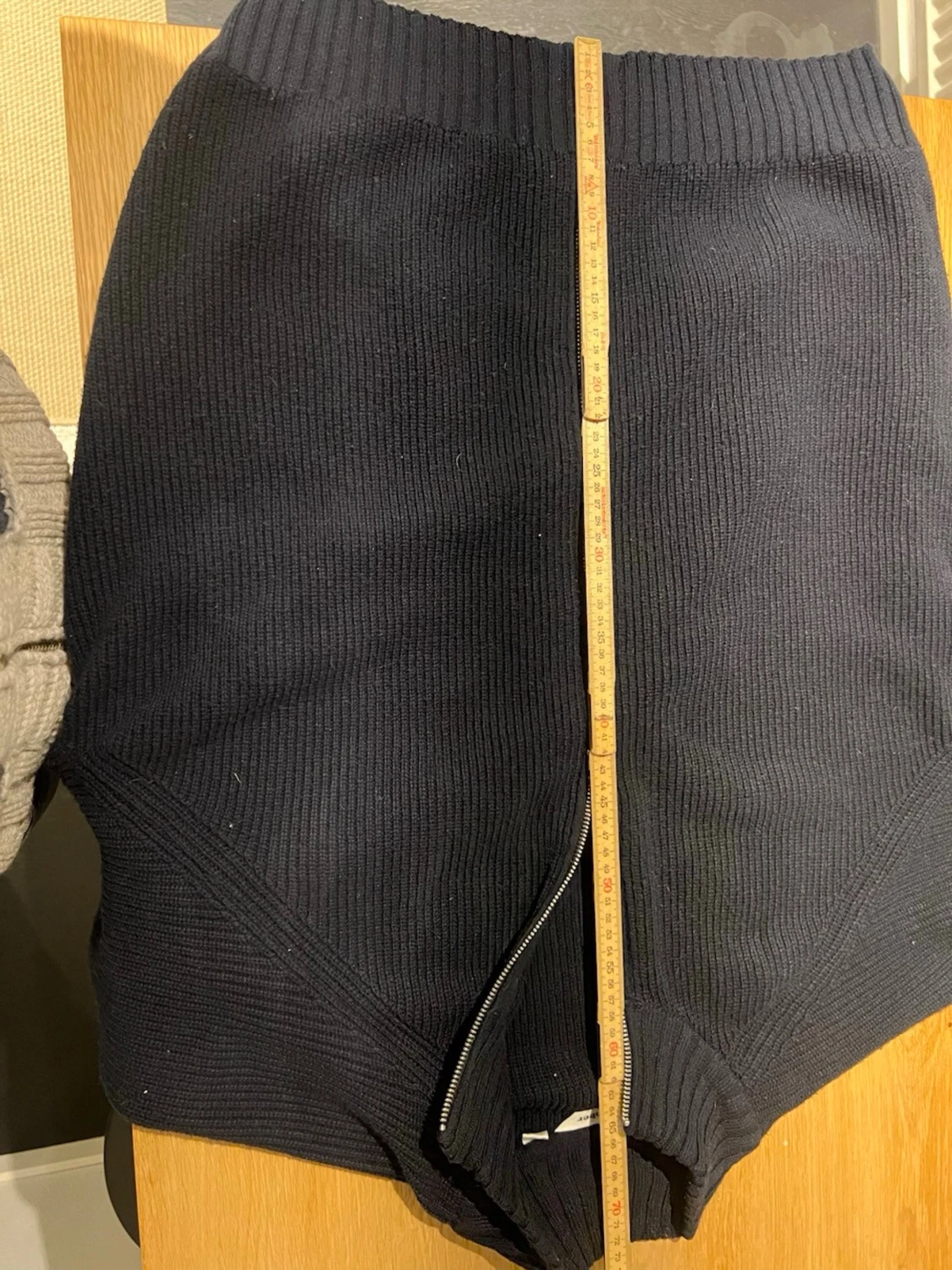 Svart stickad kofta från Dobber L - 3