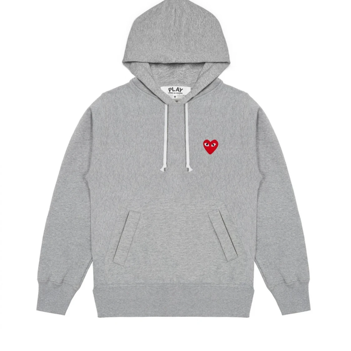 Grå hoodie Comme des Garçons Play