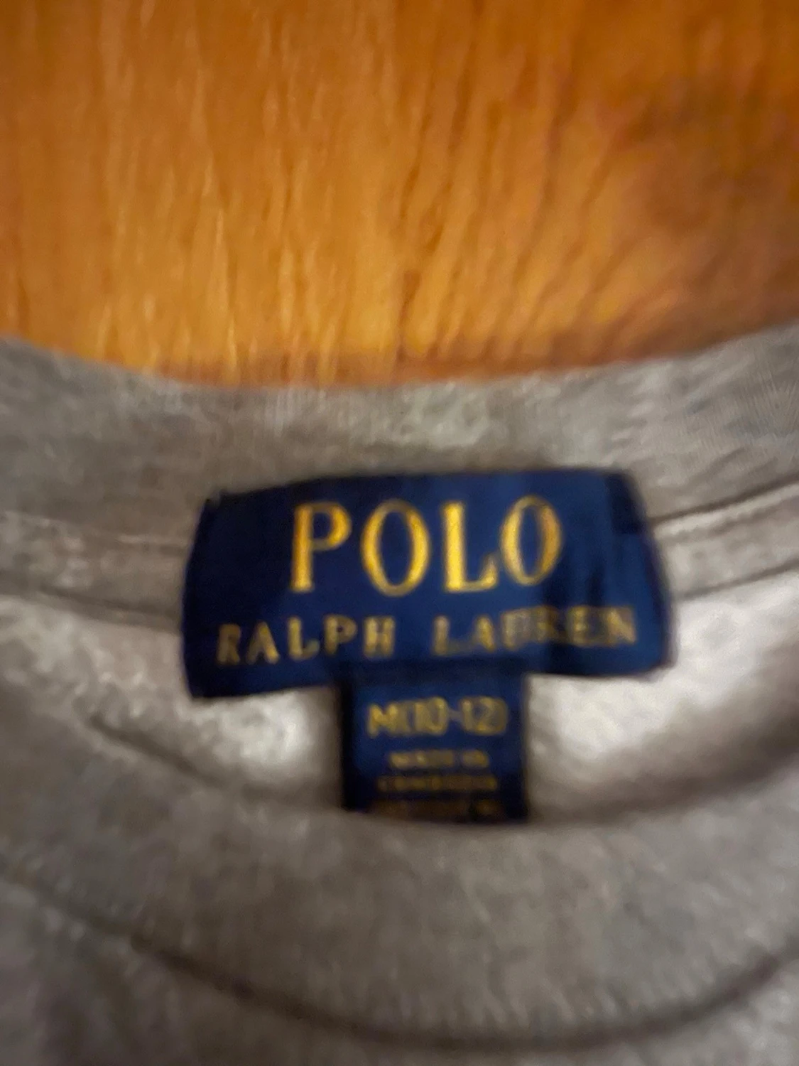 Grå sweatshirt från Polo Ralph Lauren - 1